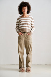 Penn & Ink NY Utility Cotton Trousers