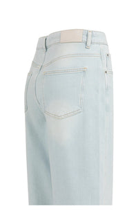 Barrel Jeans in Light Washed Denim