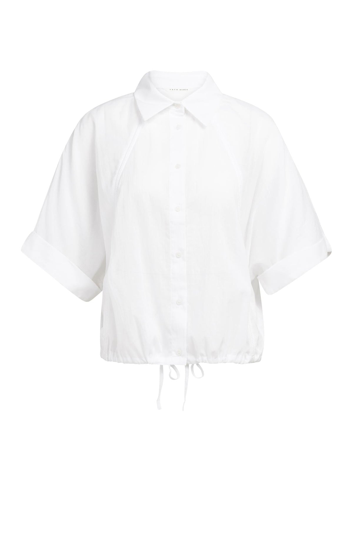Blouse with Wide Sleeves and Braided Details - YAYA