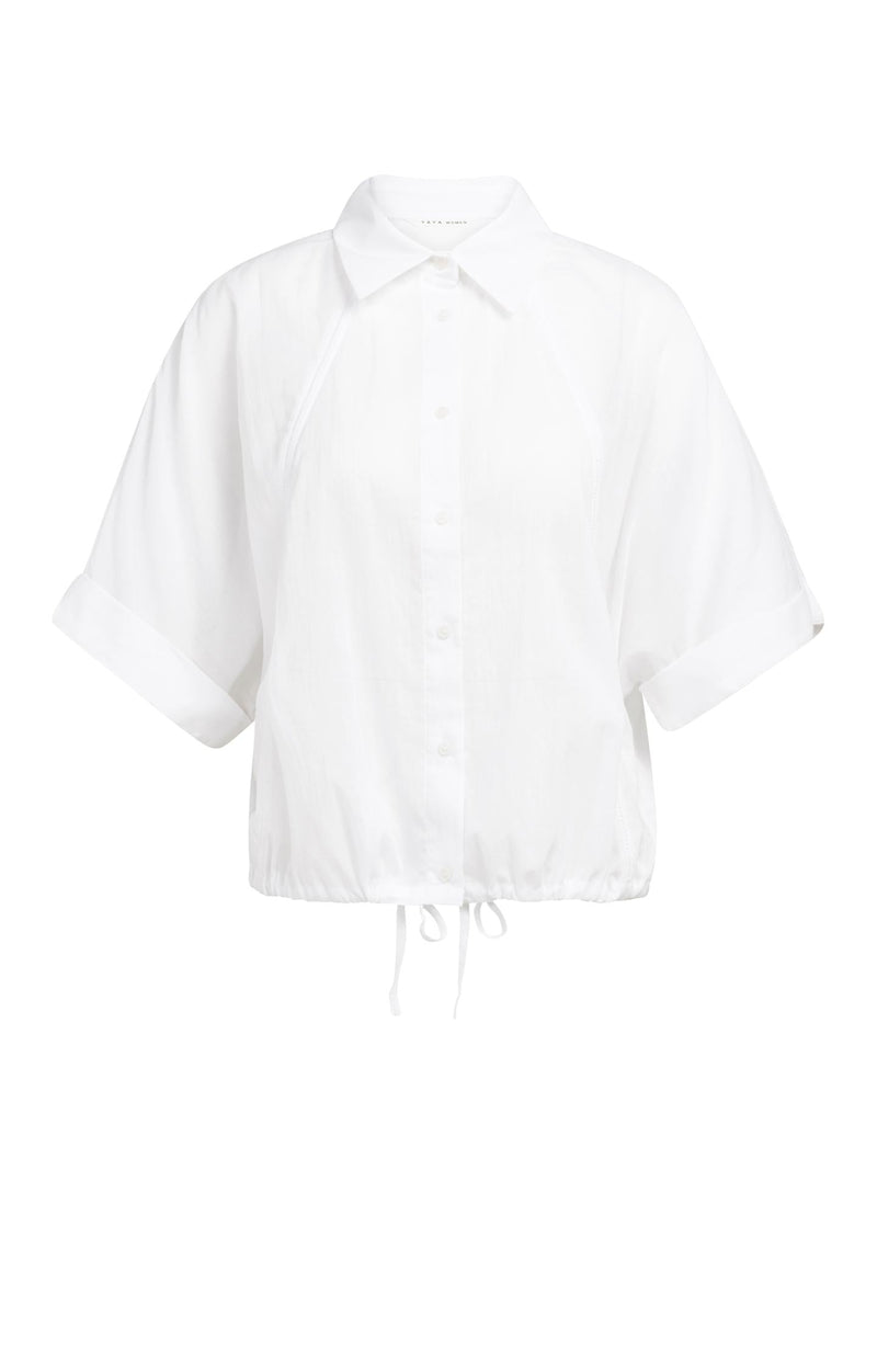 Blouse with Wide Sleeves and Braided Details - YAYA