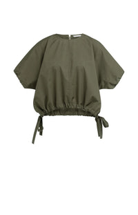 Boxy Top with Adjustable Waist