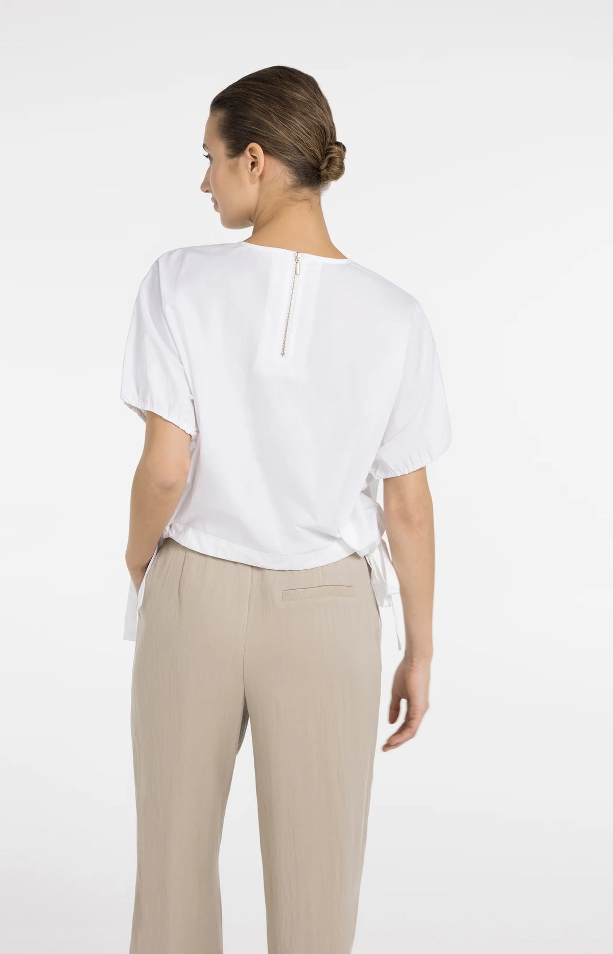 Boxy Top with Adjustable Waist