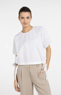Boxy Top with Adjustable Waist