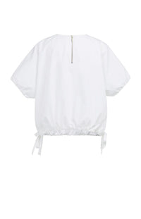 Boxy Top with Adjustable Waist