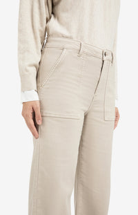 Cargo Trousers with Straight Legs