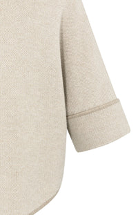 Chunky Knit Poncho Cardigan