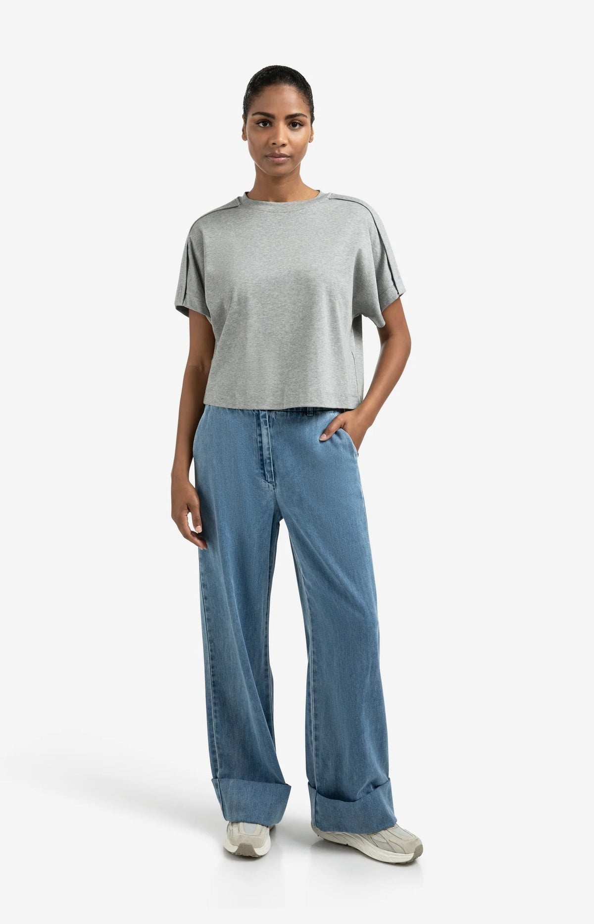 Denim Trousers Turn-ups