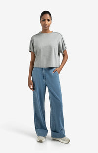 Denim Trousers Turn-ups