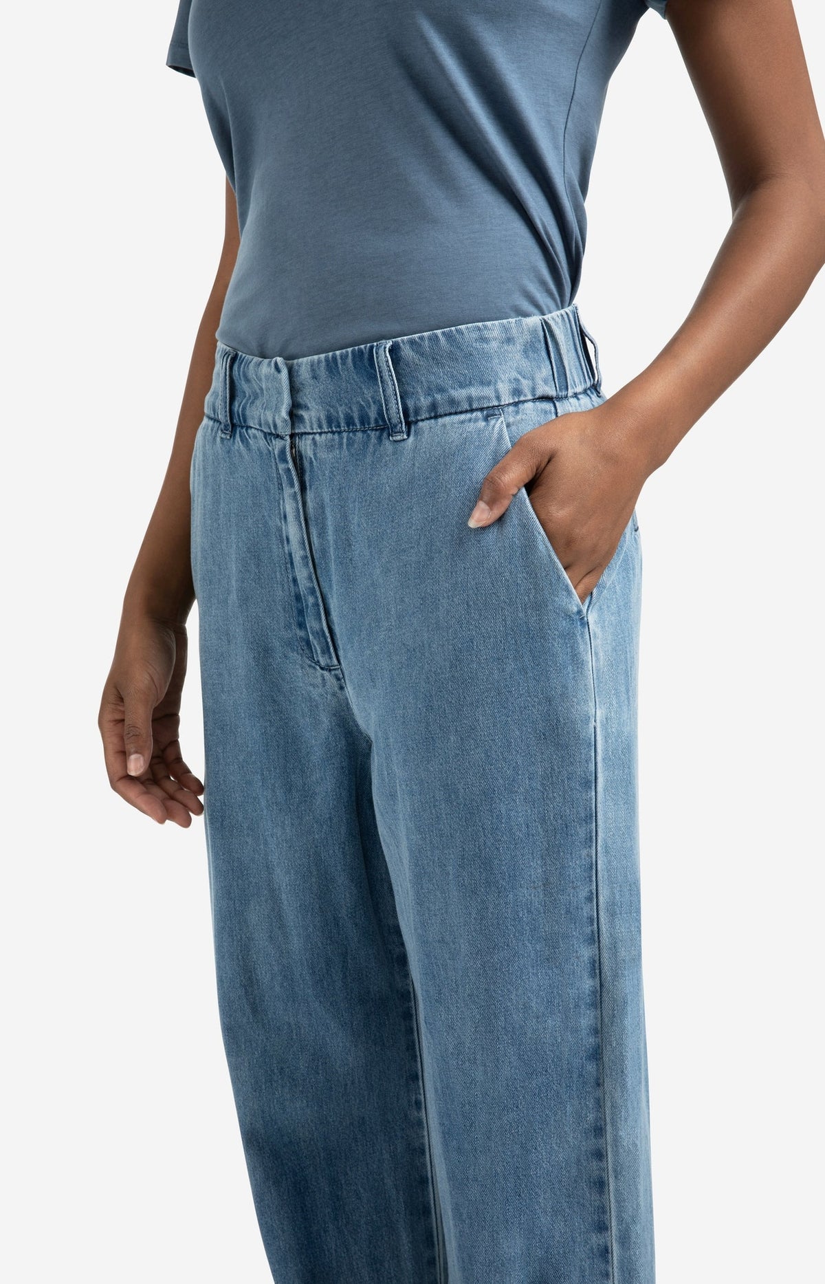 Denim Trousers Turn-ups