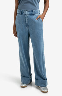 Denim Trousers Turn-ups