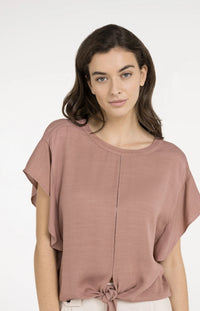 Flowy Top with Knot Detail