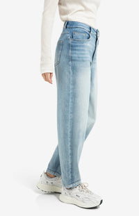 High Waist Jeans with Loose Fit