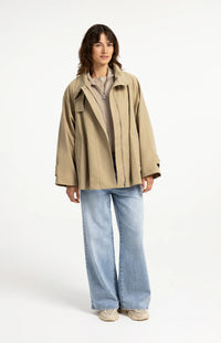 Jacquard Knitted Cardigan Zip Closure