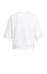 Jersey Rib Top With Short Sleeves