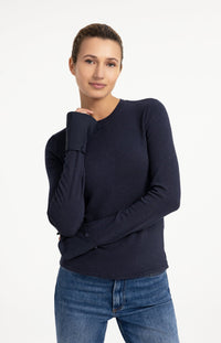 Jersey Top with Removable Cuffs -