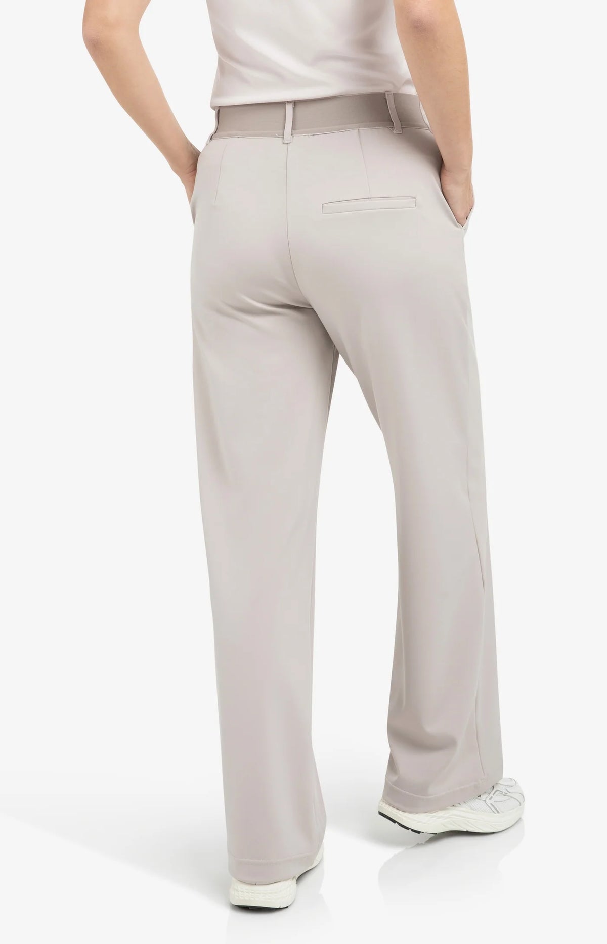 Jersey Trousers with Elastic Waistband
