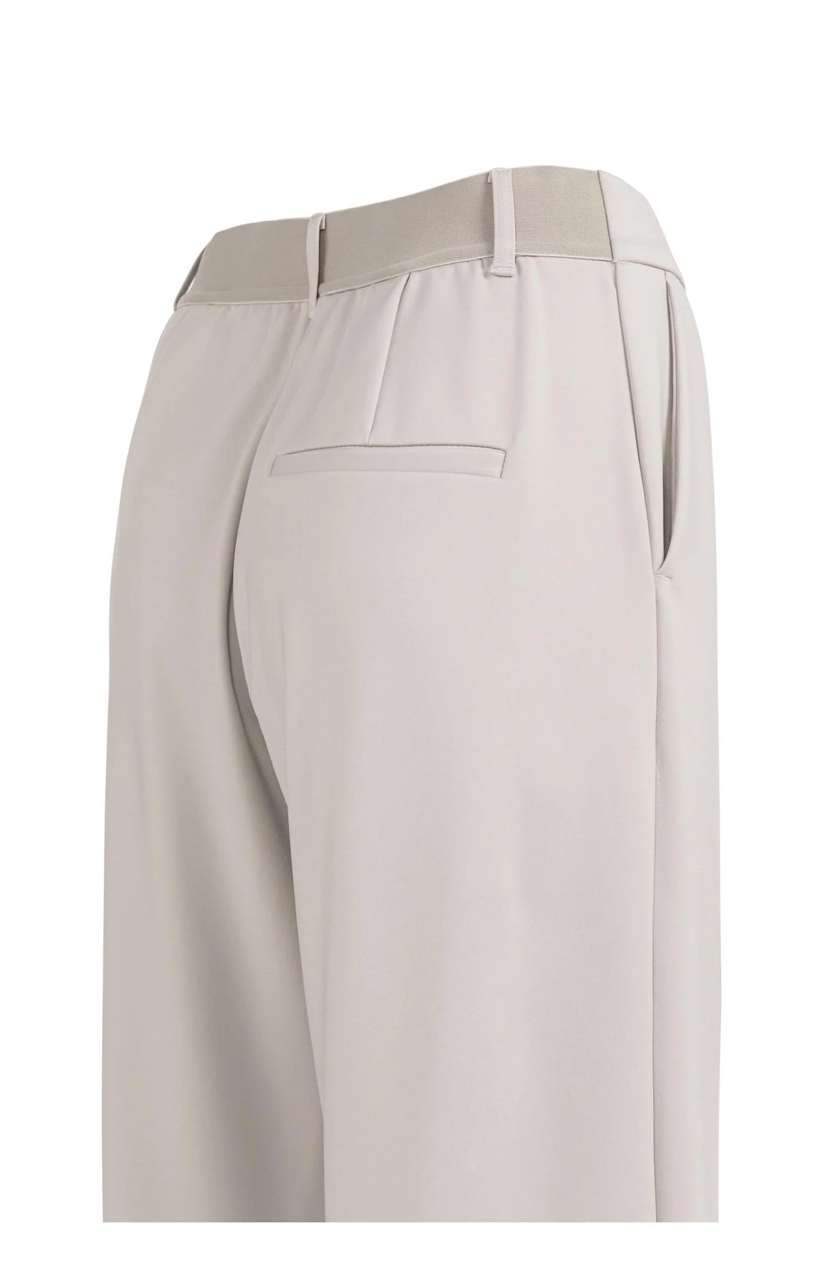 Jersey Trousers with Elastic Waistband
