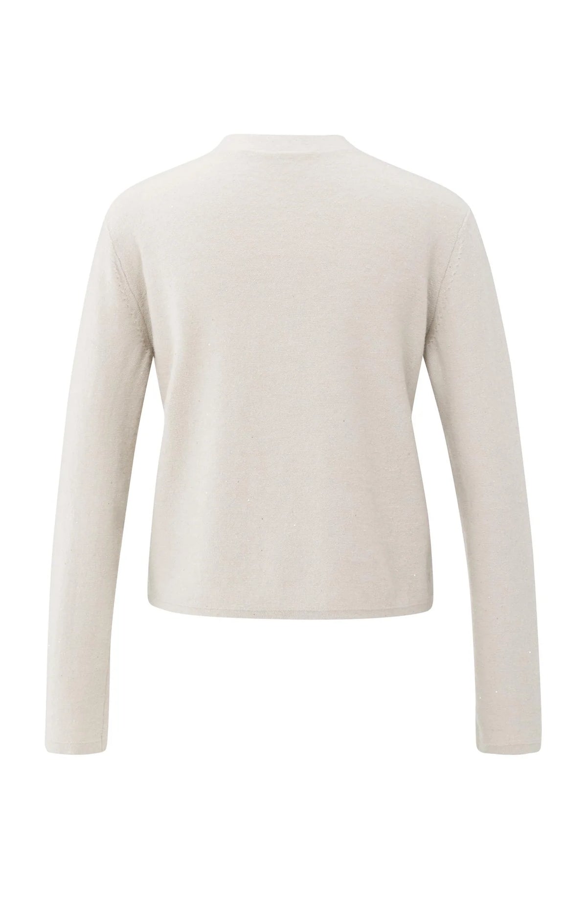 Knitted Cardigan with Matching Spencer with Subtle Sequins