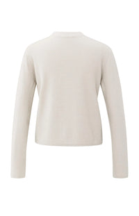 Knitted Cardigan with Matching Spencer with Subtle Sequins