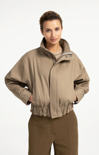 Oversized Jacket Stand Collar