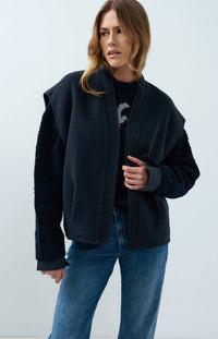 Oversized Wool Blend Bodywarmer