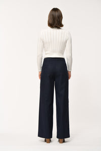 Pinstripe Trousers