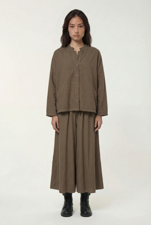 Fluid Wide Leg Trousers