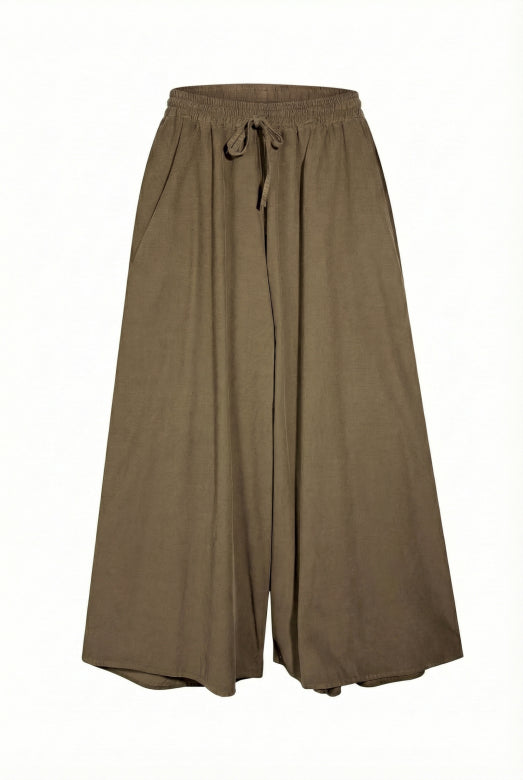 Fluid Wide Leg Trousers