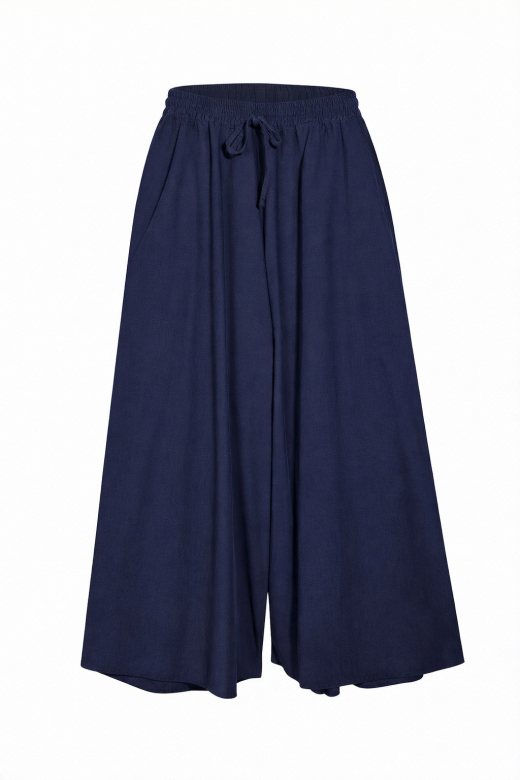 Fluid Wide Leg Trousers