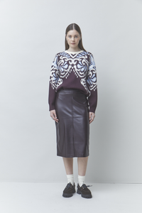 Jacquard Knit Jumper