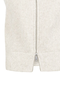 Ribbed Knit Sleeveless Vest