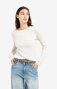 Ribbed Long Sleeve Shirt