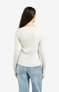 Ribbed Long Sleeve Shirt