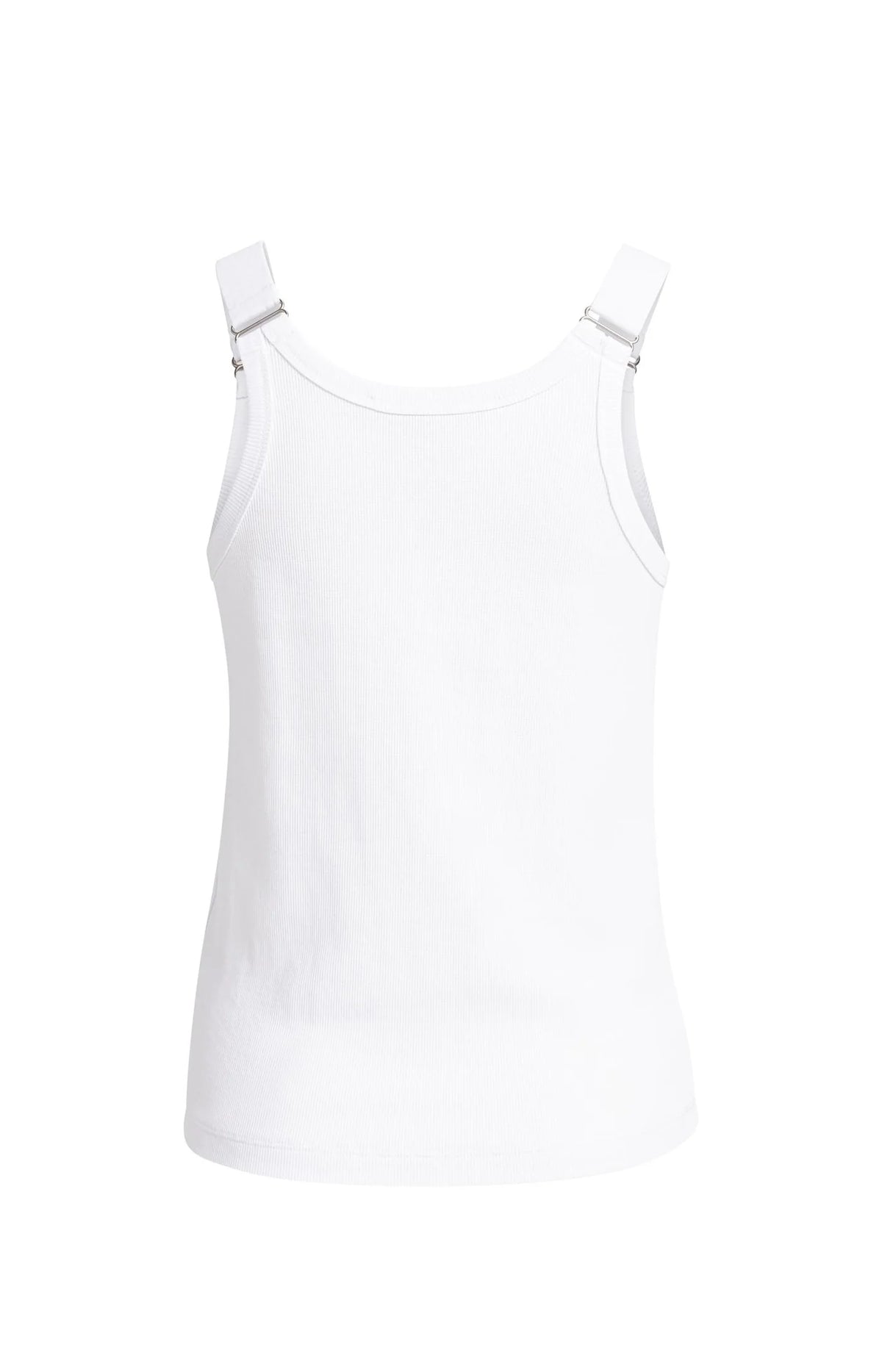 Ribbed Singlet with Ring Details