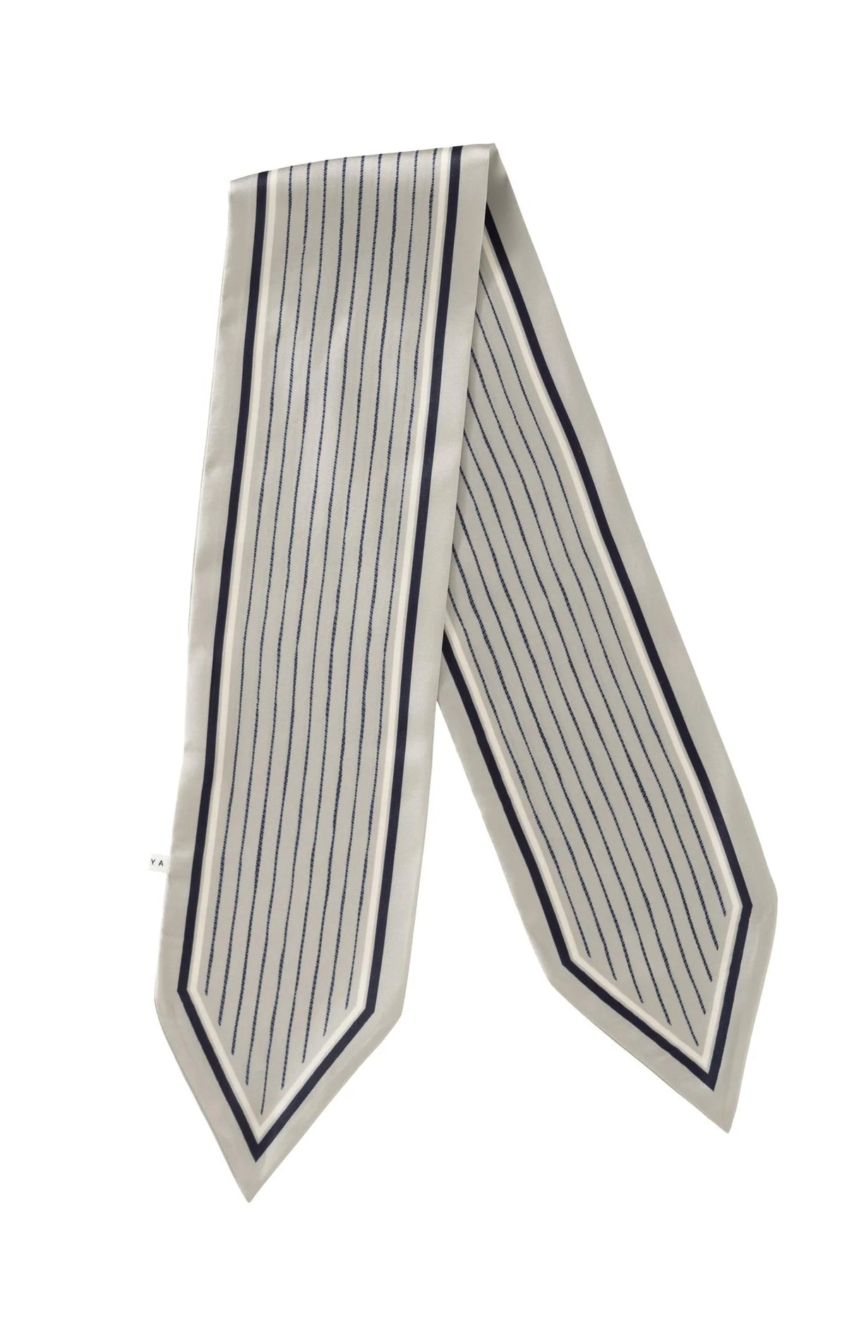 Scarf with Fine Stripes