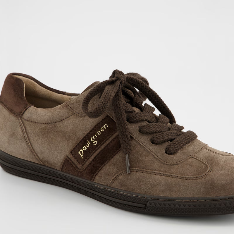 Women's Suede Leather Trainers