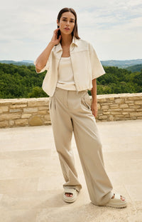 Singlet with Mesh Detail