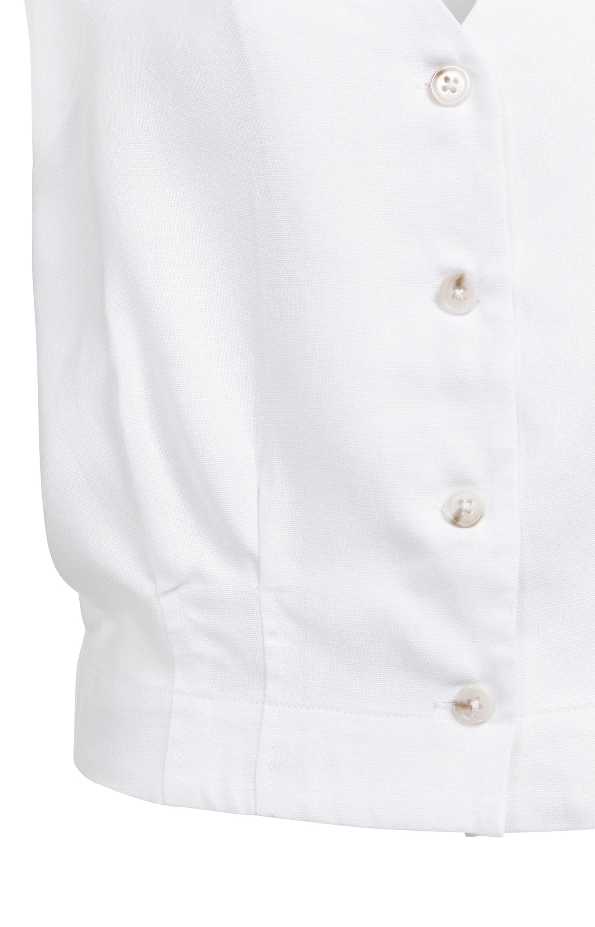 YAYA Sleeveless Pleat Detail Blouse