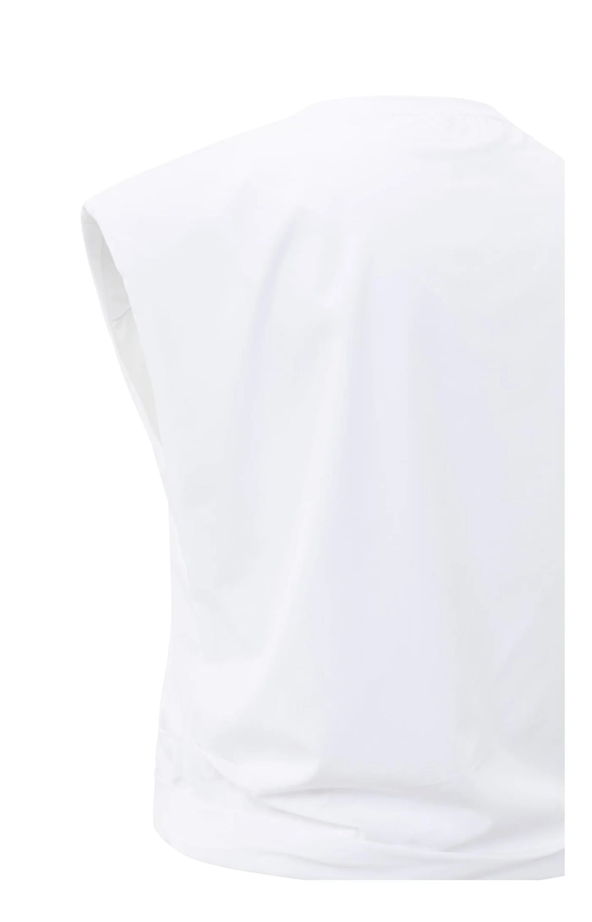 Sleeveless Top Shoulder Pads