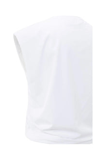 Sleeveless Top Shoulder Pads