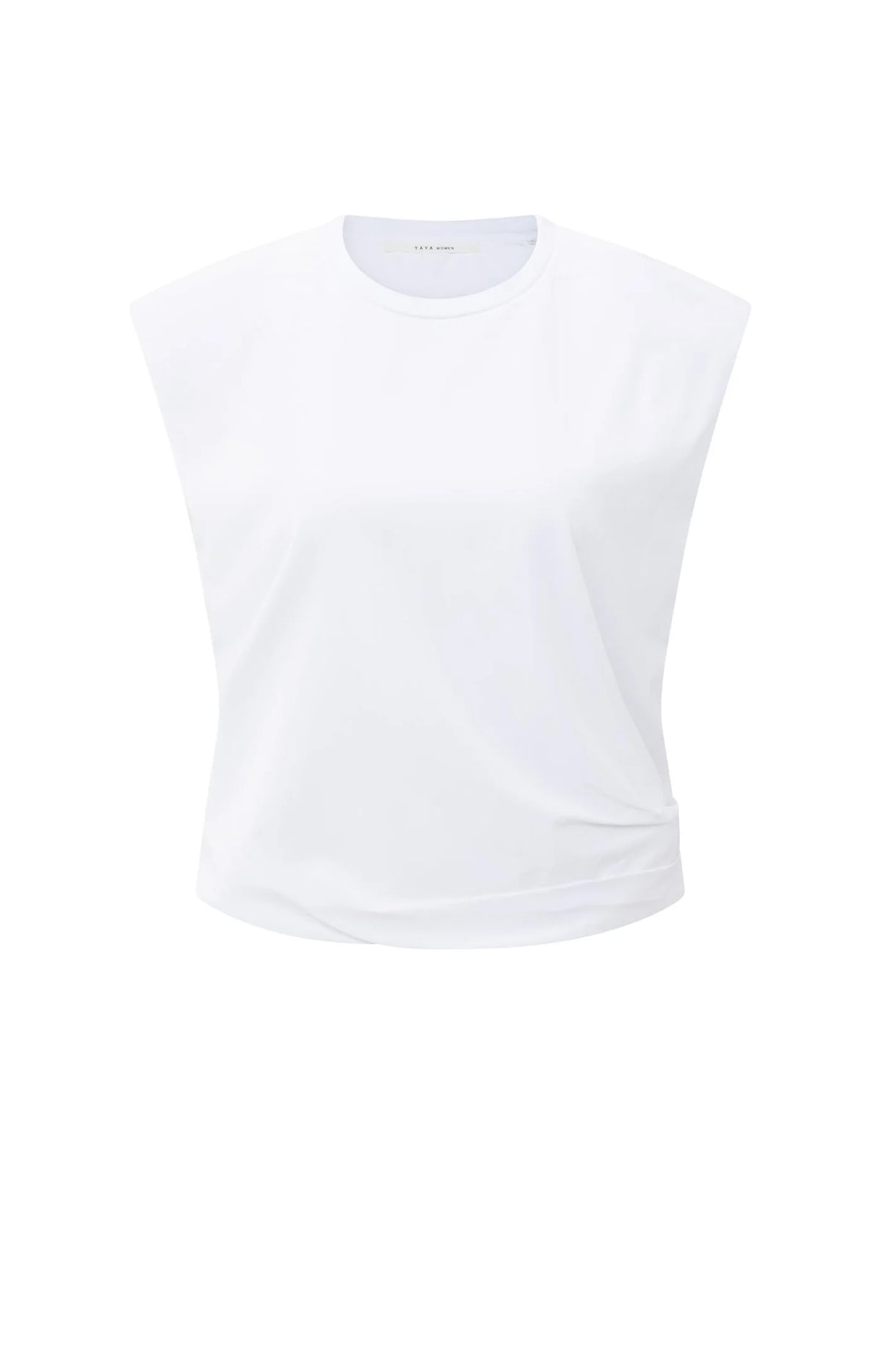 Sleeveless Top Shoulder Pads