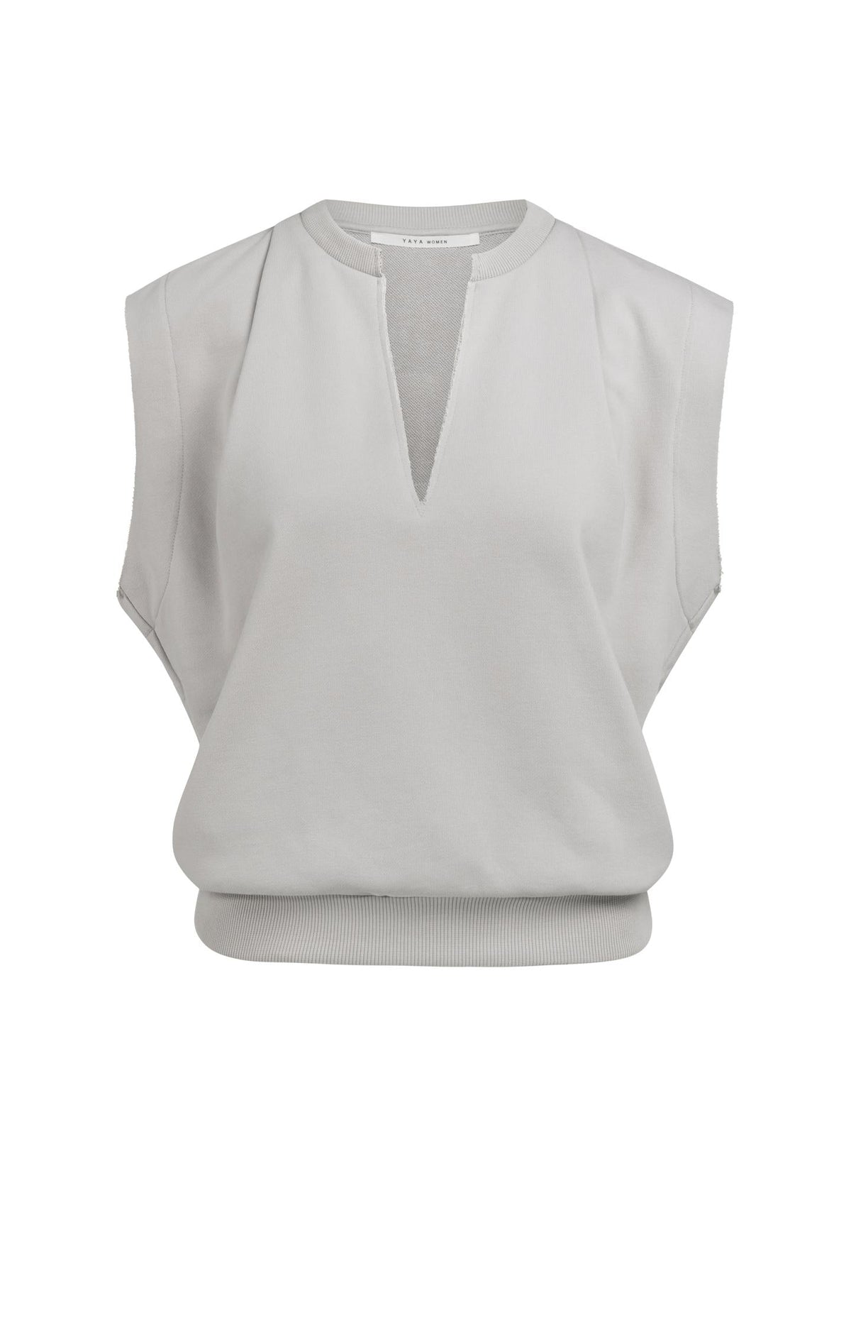 Sleeveless V-Neck Sweater - YAYA