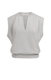 Sleeveless V-Neck Sweater - YAYA