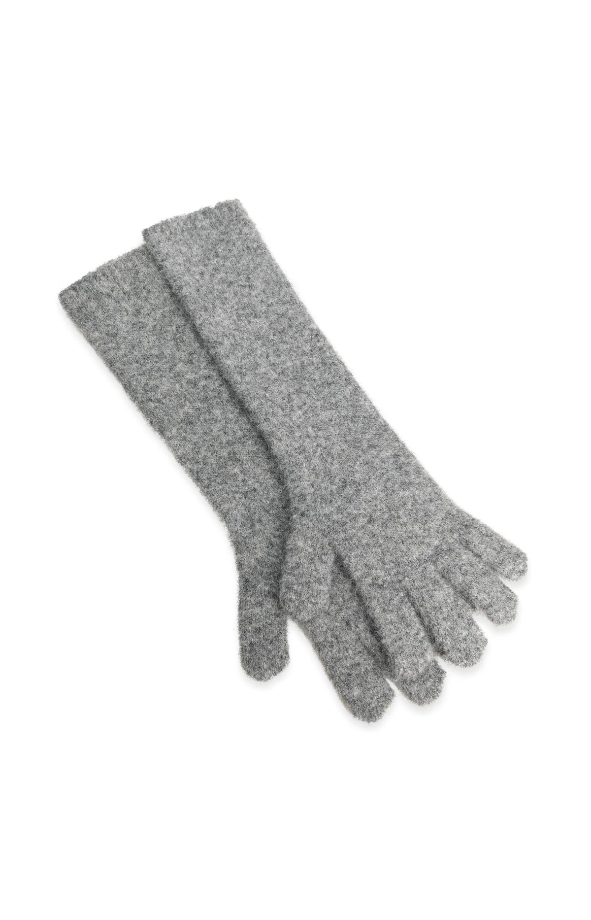 Soft Knitted Long Gloves