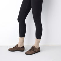 Women's Suede Leather Trainers