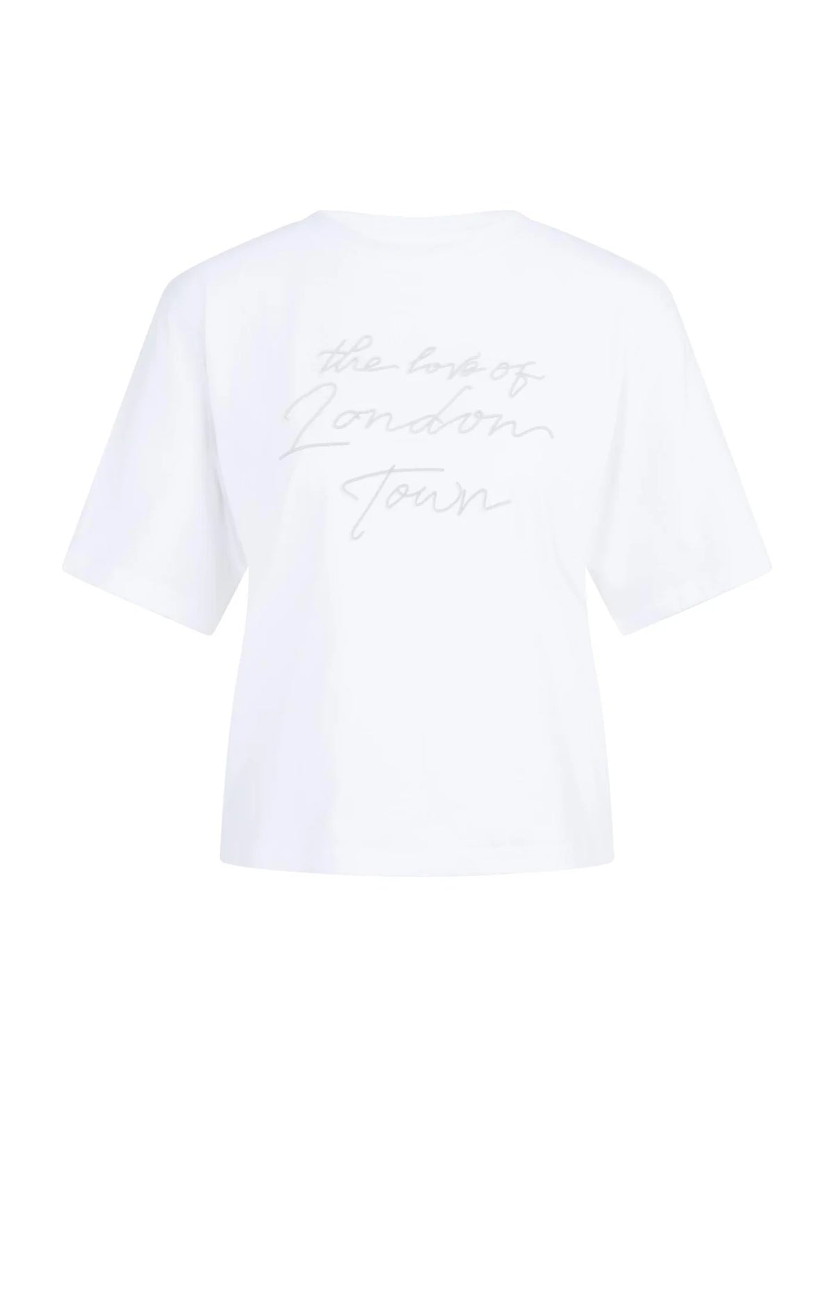 T-shirt with Soft Flock Print