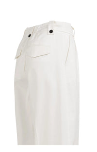 Trousers with Drawcord at the Waist