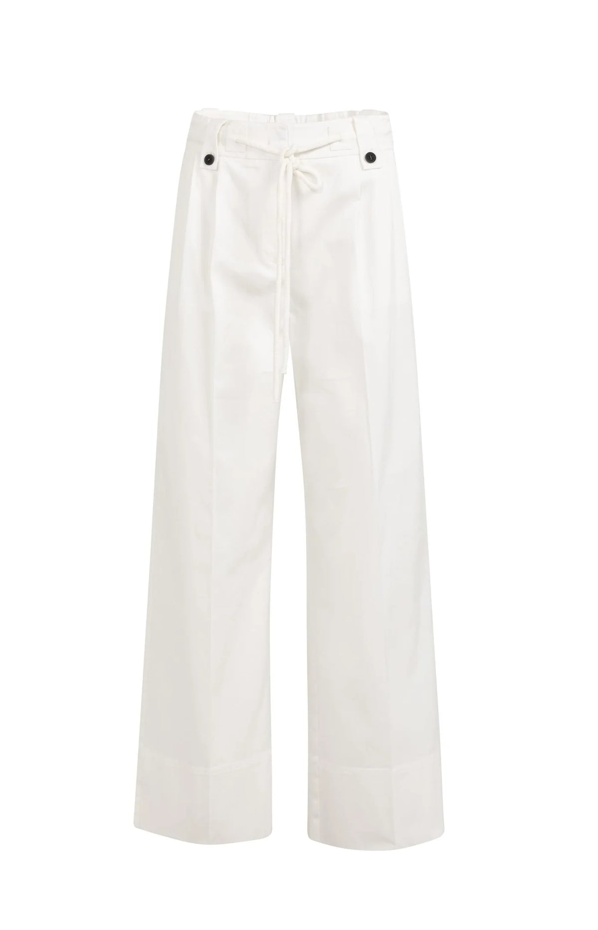 Trousers with Drawcord at the Waist