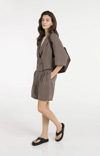 Woven Bermuda Shorts