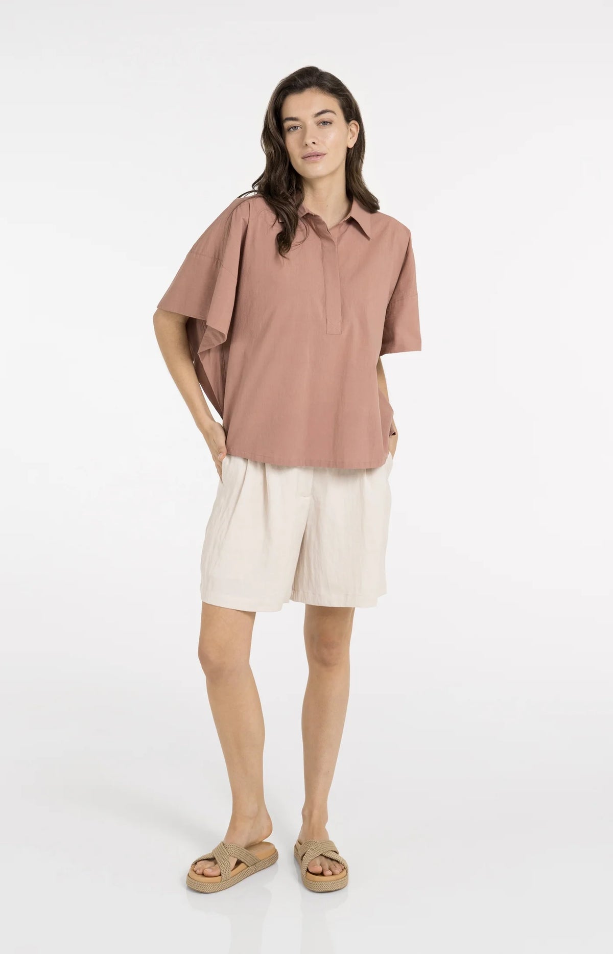 Woven Bermuda Shorts